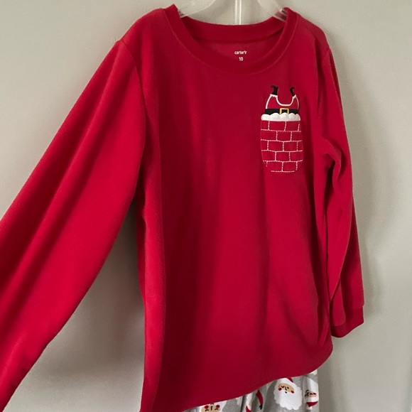Carter’s Kids Holiday Fleece Santa Pyjama Set 🎅🏼🎄 - Picture 9 of 10